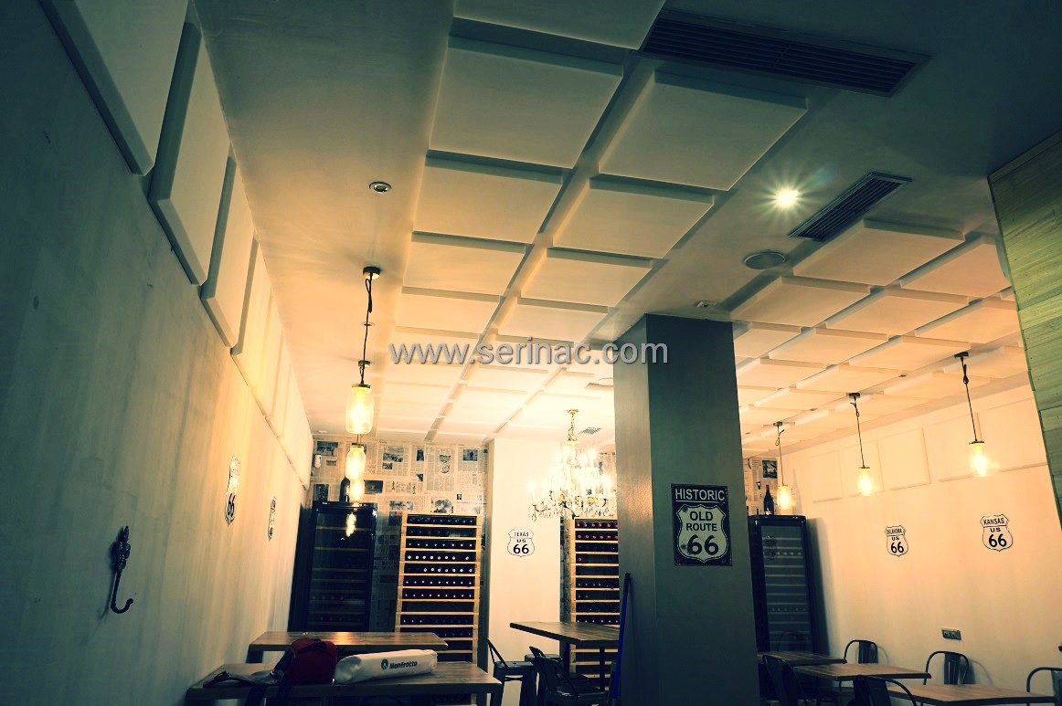 Tratamiento acústico restaurante