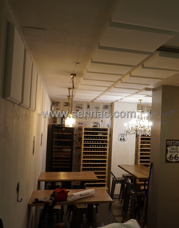 Tratamiento acústico restaurante