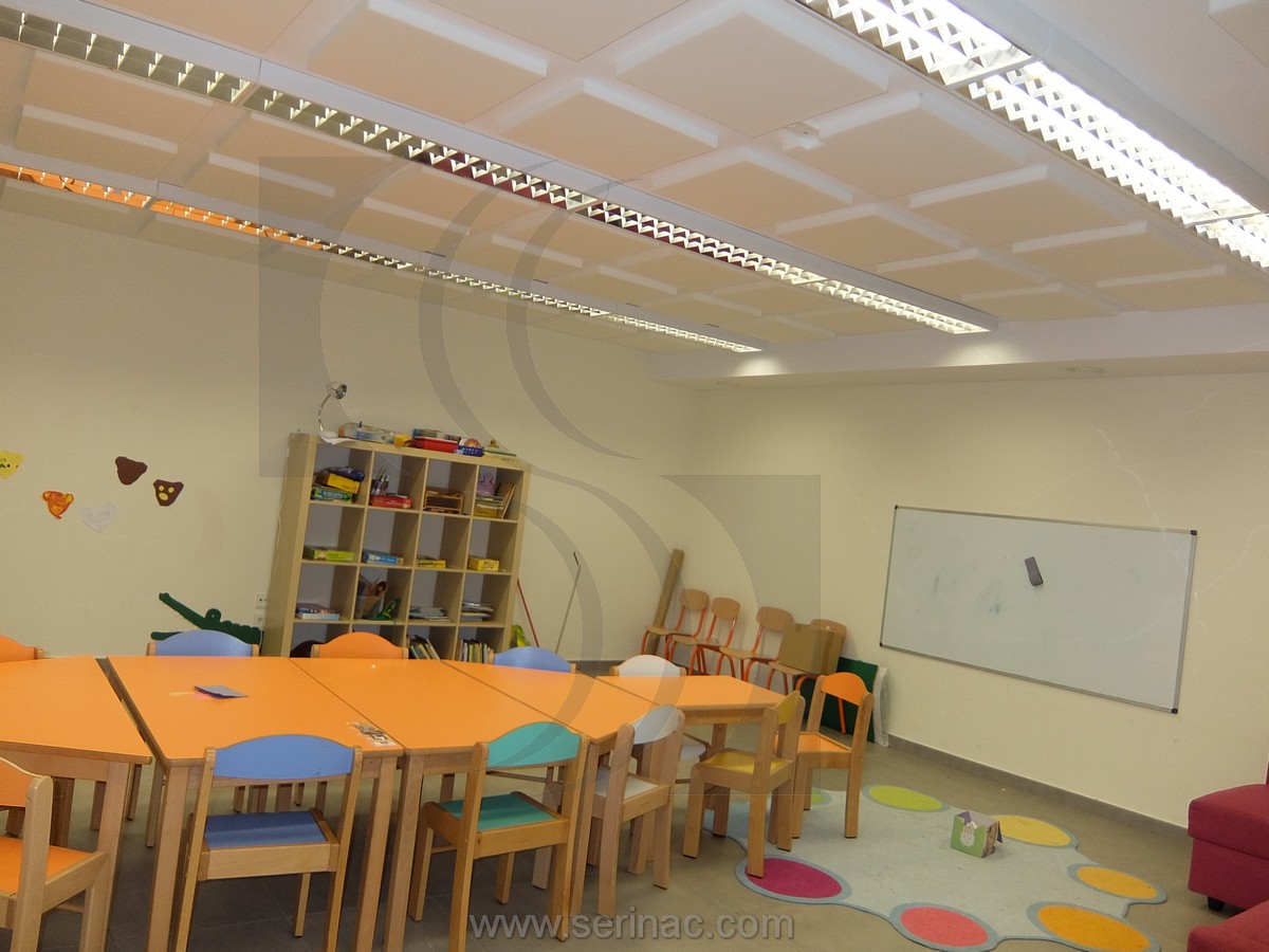 acondicionamiento acústico colegio