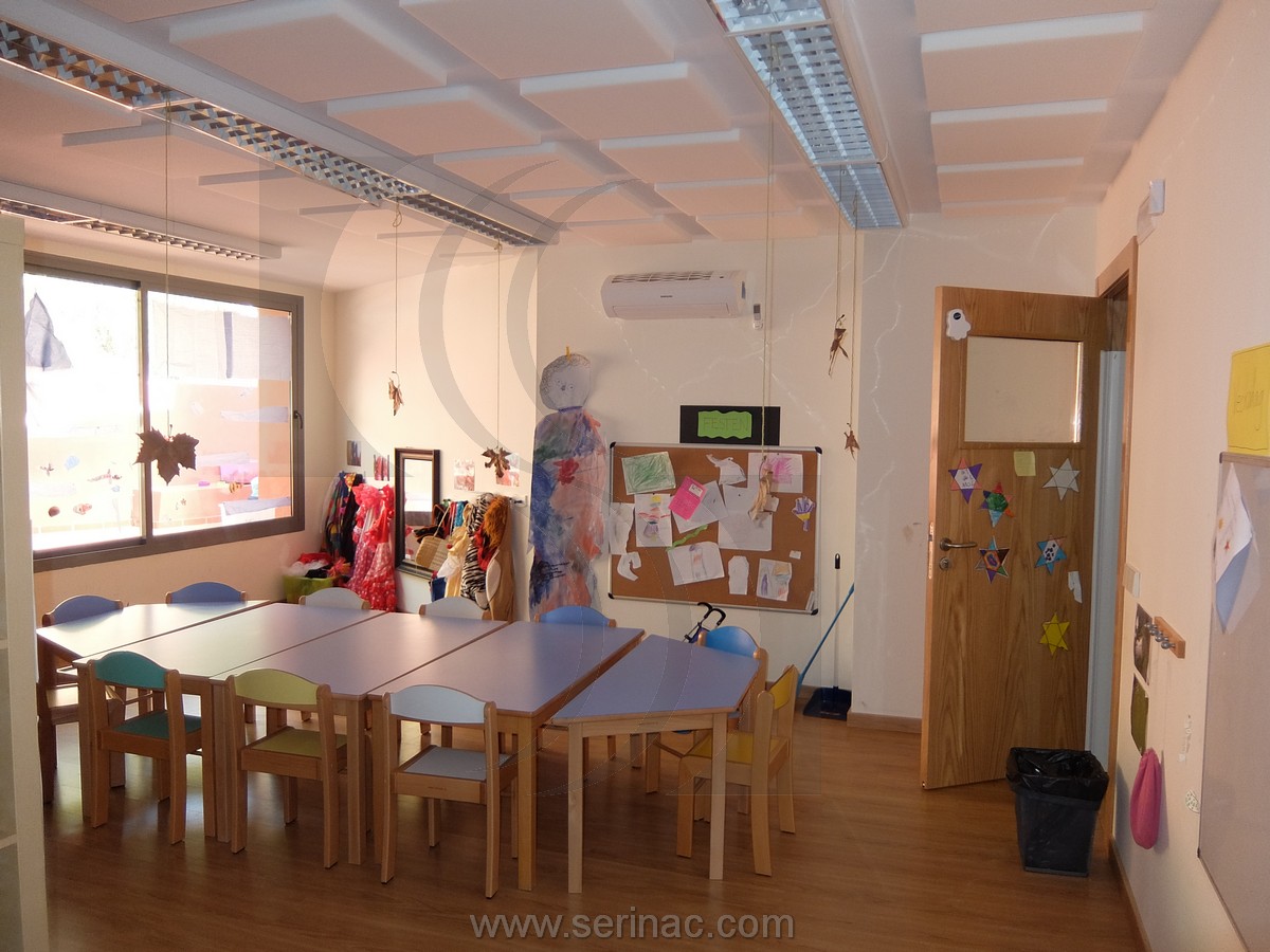 Tratamiento acústico colegio