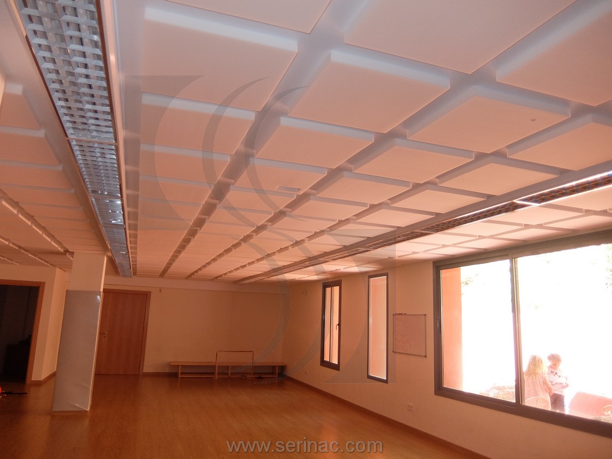 Acondicionamiento acústico gimnasio