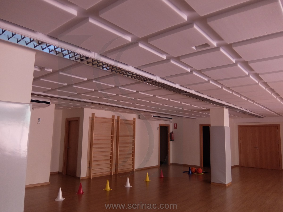 Acondicionamiento acústico gimnasio