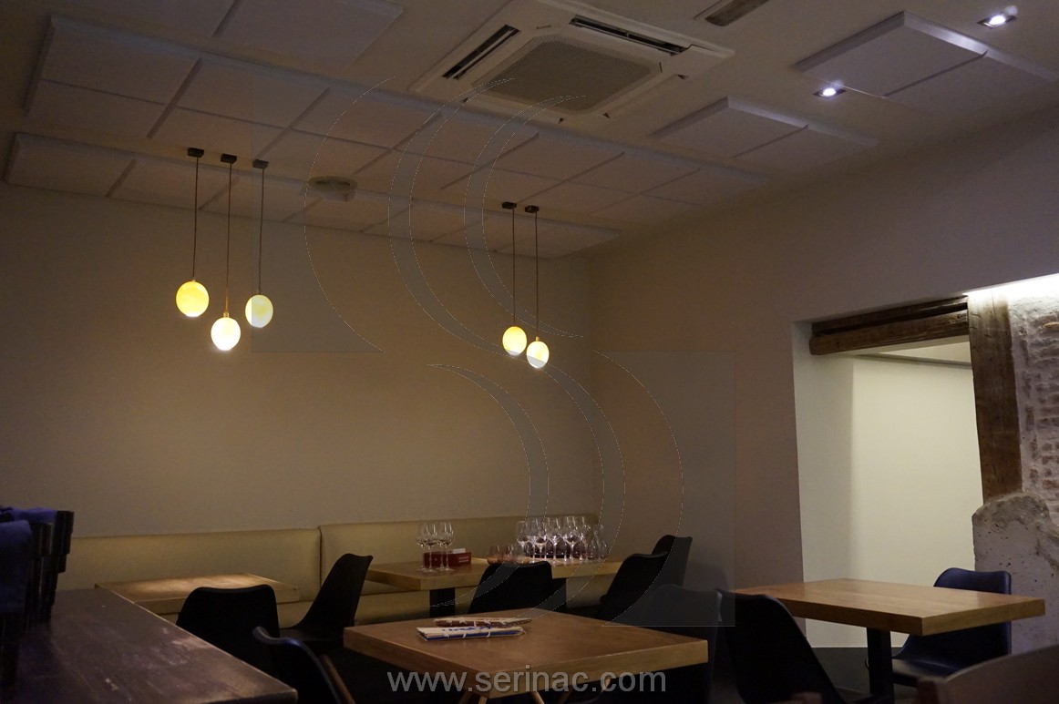 Reverberación restaurante