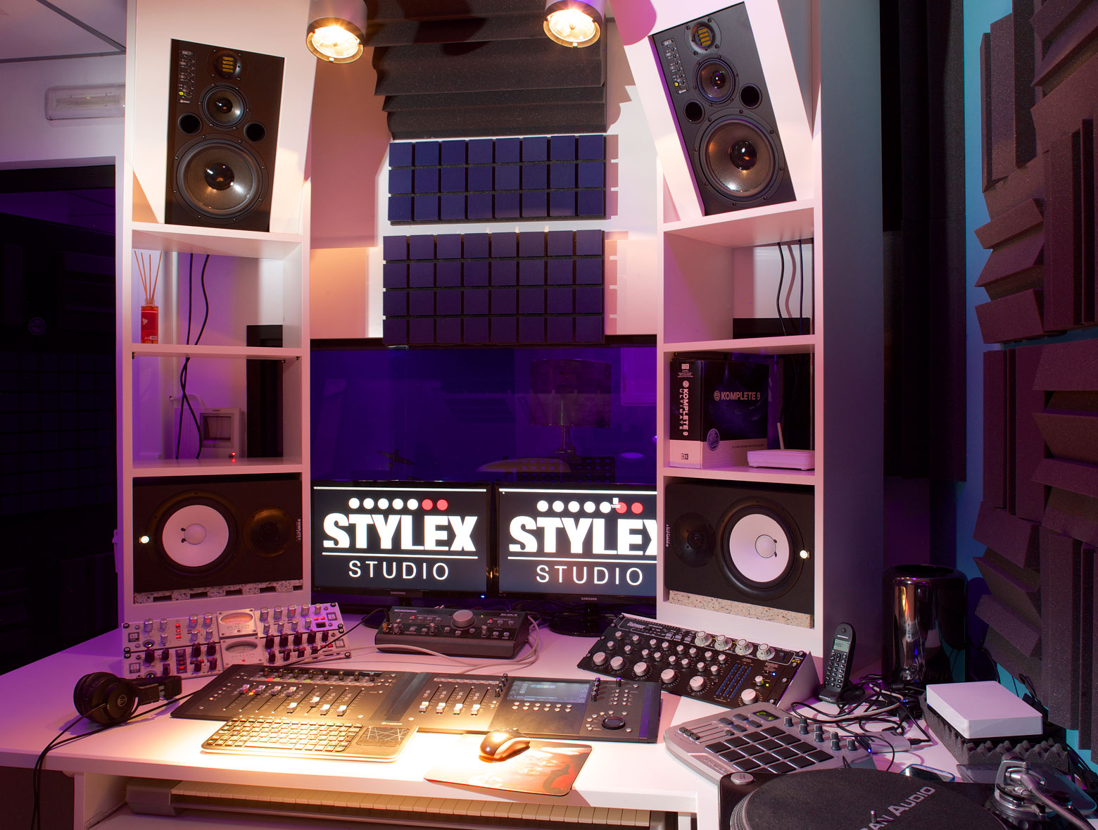 Tratamiento acústico. Estudio de Grabación